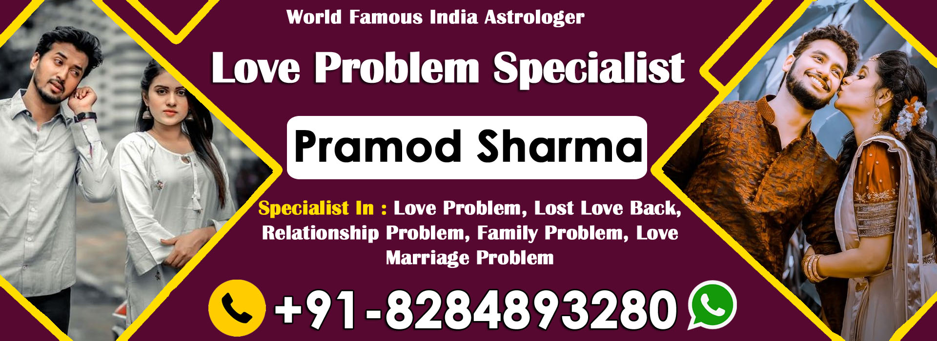 World Famous Astrologer Pramod Sharma Ji +91-8284893280 